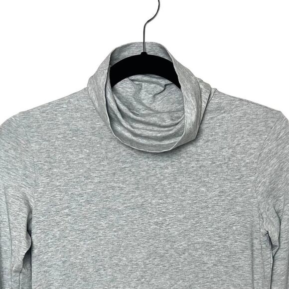 Sundance Elan Turtleneck Top Lace Bottom Heather Gray Sz XS - Picture 3 of 6